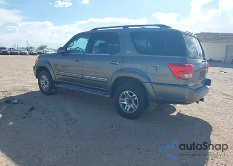 2006 Toyota Sequoia Sr5 V8 from USA, damaged, VIN 5TDZT34A06S281998
